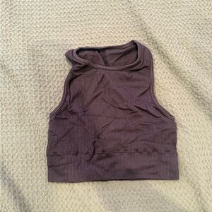SKIMS Ribbed Crop Tank Top